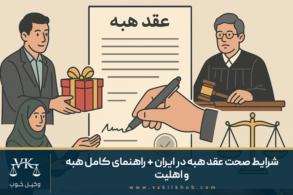 شرایط صحت عقد هبه در ایران
